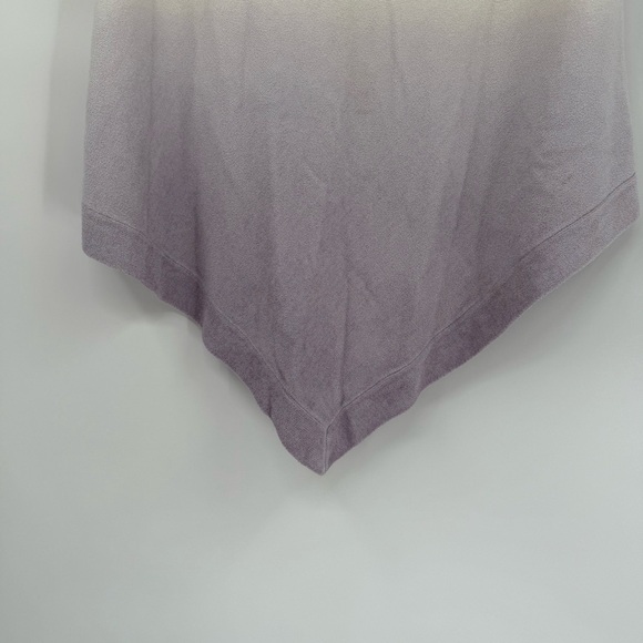 Barefoot Dreams CozyChic Ultra Lite Breeze Poncho Ombre Soft Violet One Size - Picture 3 of 7